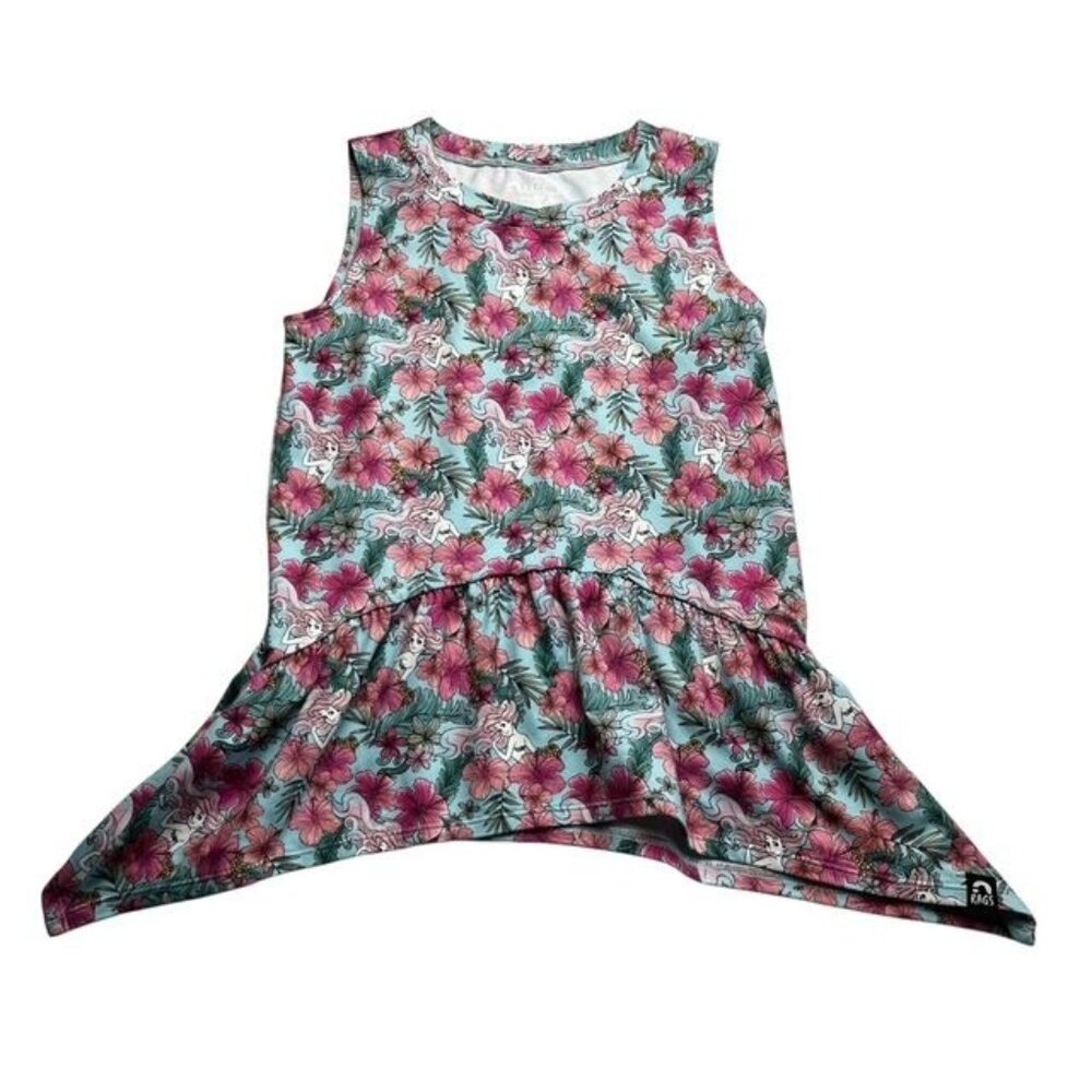 Rags to Raches Disney Ariel Little Mermaid Tank Size 9-10 Years